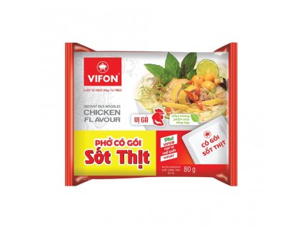 Vifon instantní rýžová nudlová polévka kuřecí PHO GA 80g
