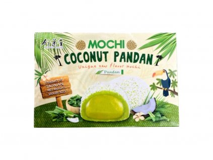 69781 bamboo house coconut pandan mochi ogirinal 180g