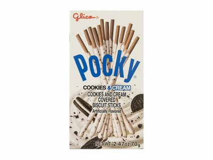 glico pocky tycinka biscuit cookie cream 45g