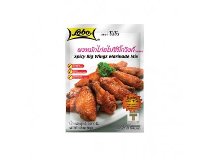 lobo korenici mix na pikantni kureci kridelka hot wings 50g