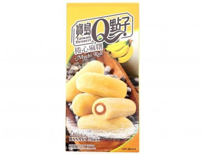 q mochi rolka s bananem 150g