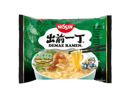 nissin instantni damae ramen polevka kureci s cesnekem 100g