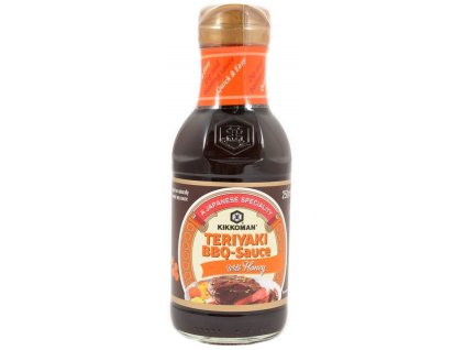 kikkoman teriyaki omacka bbq s medem 250ml