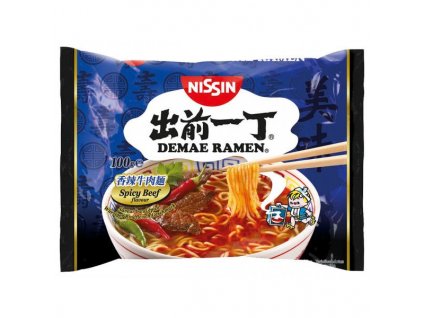nissin instantni damae ramen polevka hovezi paliva 100g
