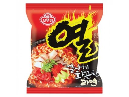 ottogi yeul ramen korejske instantni nudle s prichuti chilli 120g