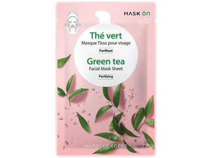 Pleťová maska Green tea MAISON DE CORÉE 23g