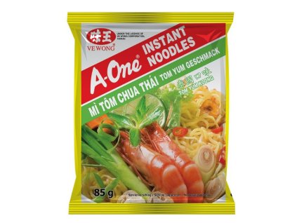 A-One instantní nudlová polévka s Tom Yum příchutí 85g