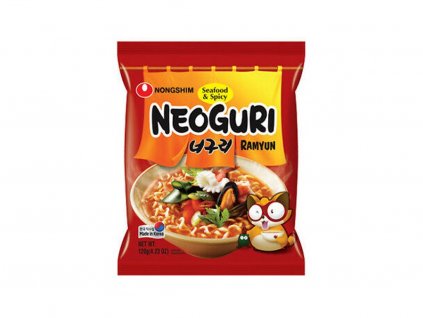 NongShim instantní polévka Seafood Hot Neoguri 120g