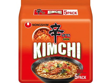 nongshim shin ramen kimchi multipack 5x120g
