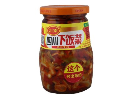 chuannan secuanska nakladana zelenina 330g
