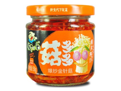 nakladane enoki houby 158g