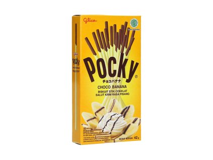 glico pocky cokoladovy banan 42g