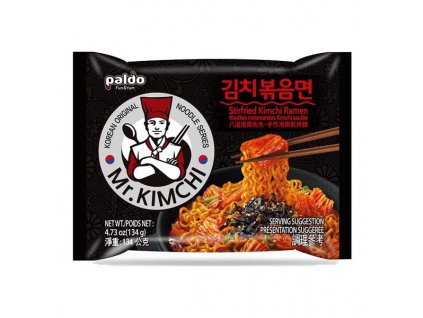 paldo mr kimchi ramen instantni smazene nudle s kimchi prichuti 134g