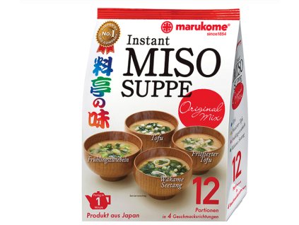 marukome ryotei no aji instantni miso polevka bonito 12 porci 225 g