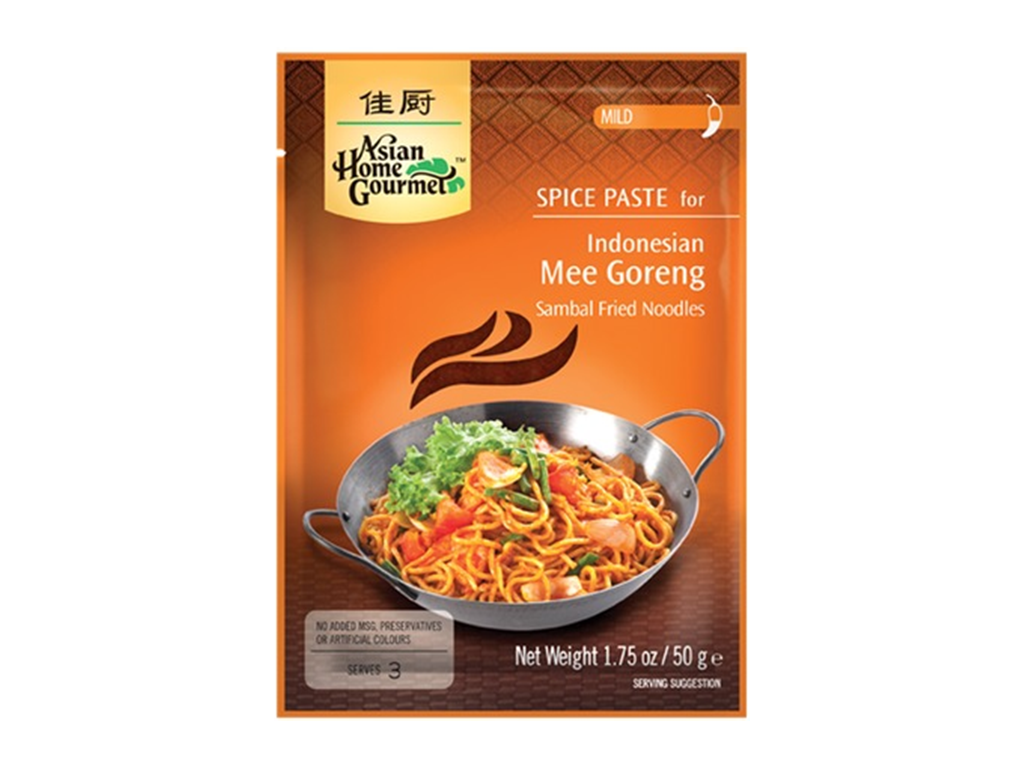 Indonéské smažené nudle Mee Goreng pasta Asian Home Gourmet 50g