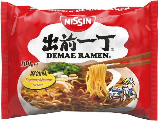 Nissin Damae Ramen instantní polévka se sezamovým olejem 100g