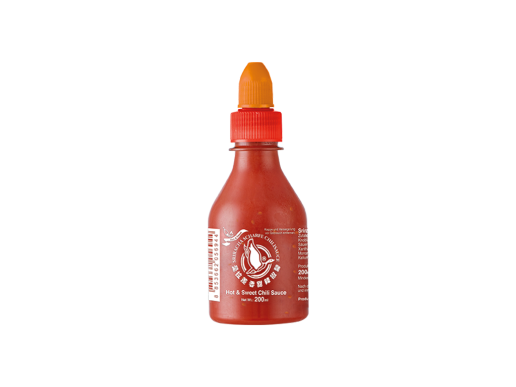 Levně Flying Goose Sriracha chilli omáčka sladká Mild & Sweet 200 ml