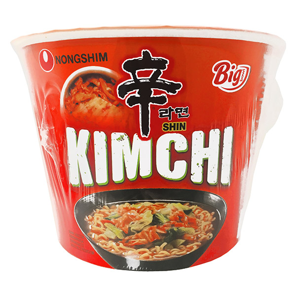 Levně Nong Shim NongShim instantní nudlová polévka Kimchi Big Bowl 112g