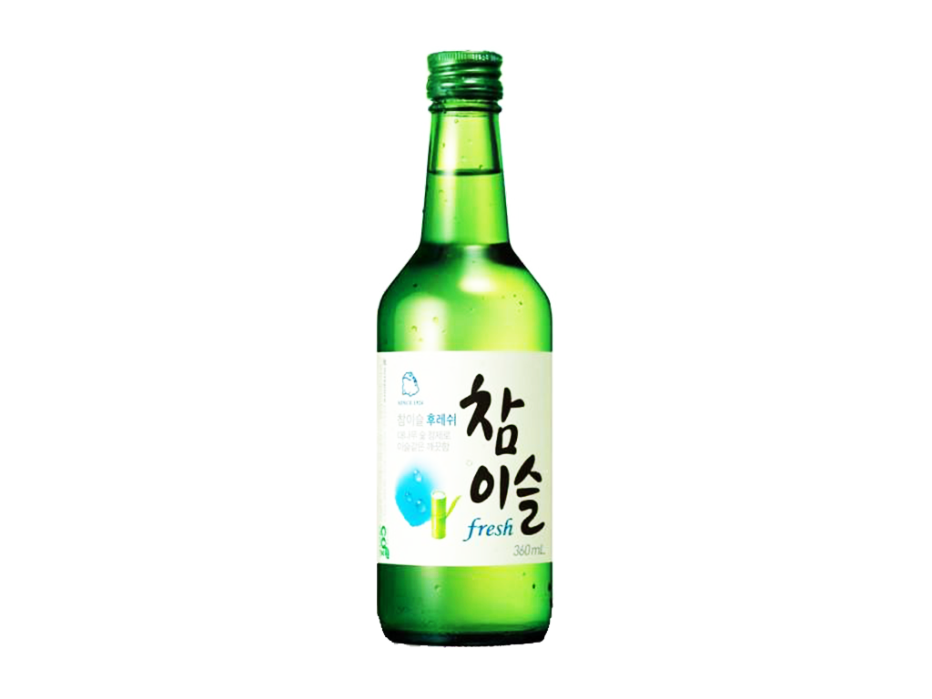 Jinro Chamisul Soju korejská vodka sodžu Original obj. 16,9% 350ml