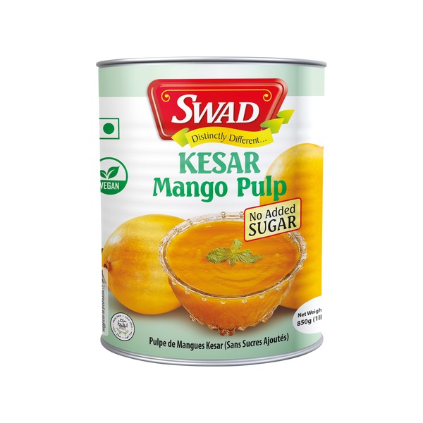 Levně SWAD Mango Kesar pyré bez přidání cukru 850g