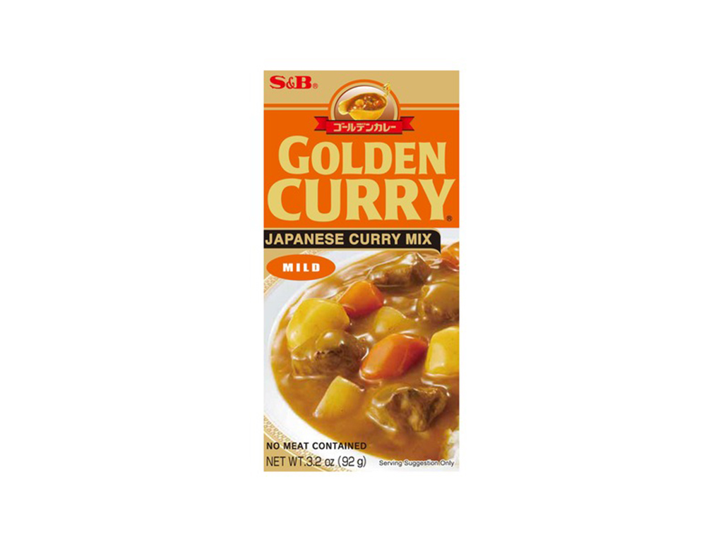 S&B Golden Curry Mild japonské jemné kari 92g