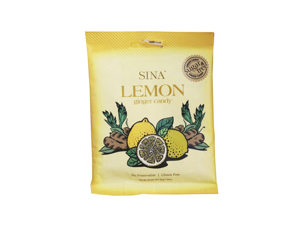 Sina Žvýkací citronový bonbon 36g