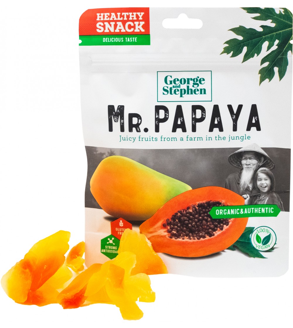 Levně Mr. Vietnam Mr. Papaya sušená papaya 40g