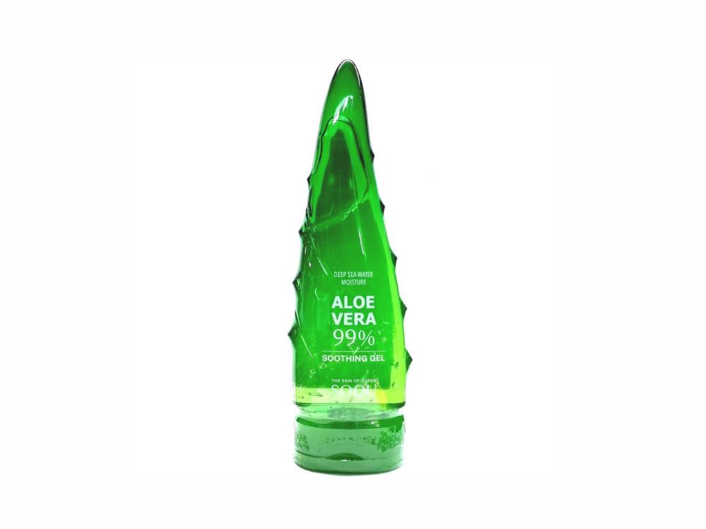 SOQU zklidňující gel 99% Aloe Vera 250ml