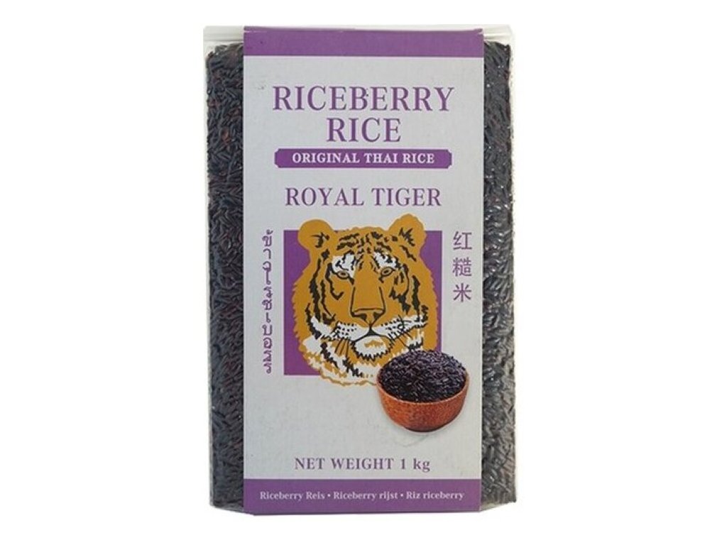 Levně Royal Tiger Riceberry rýže dlouhozrnná 1kg