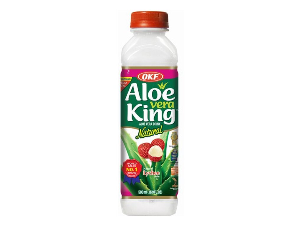 Levně OKF King Aloe Vera Liči 500ml