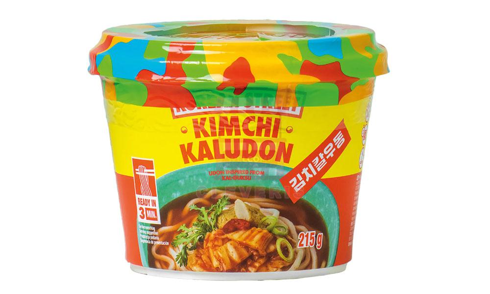 Levně Nong Shim Korean Street instantní nudlová polévka Kaludon Kimchi v mísce 215g