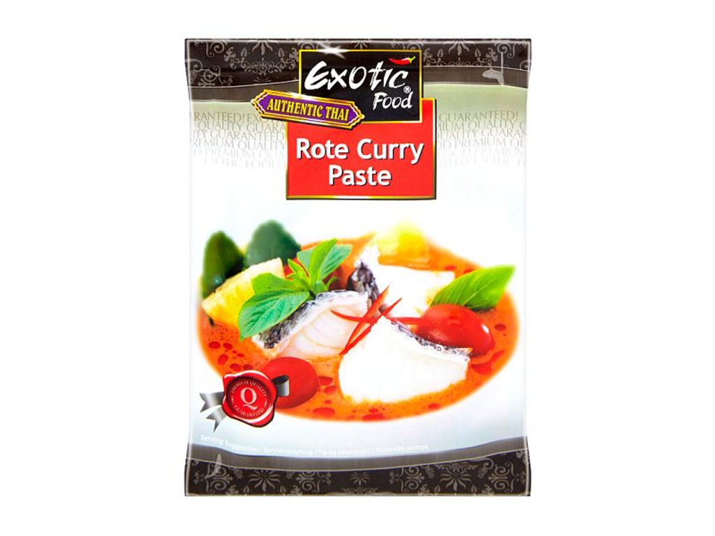 Exotic Food kari pasta červená 50g