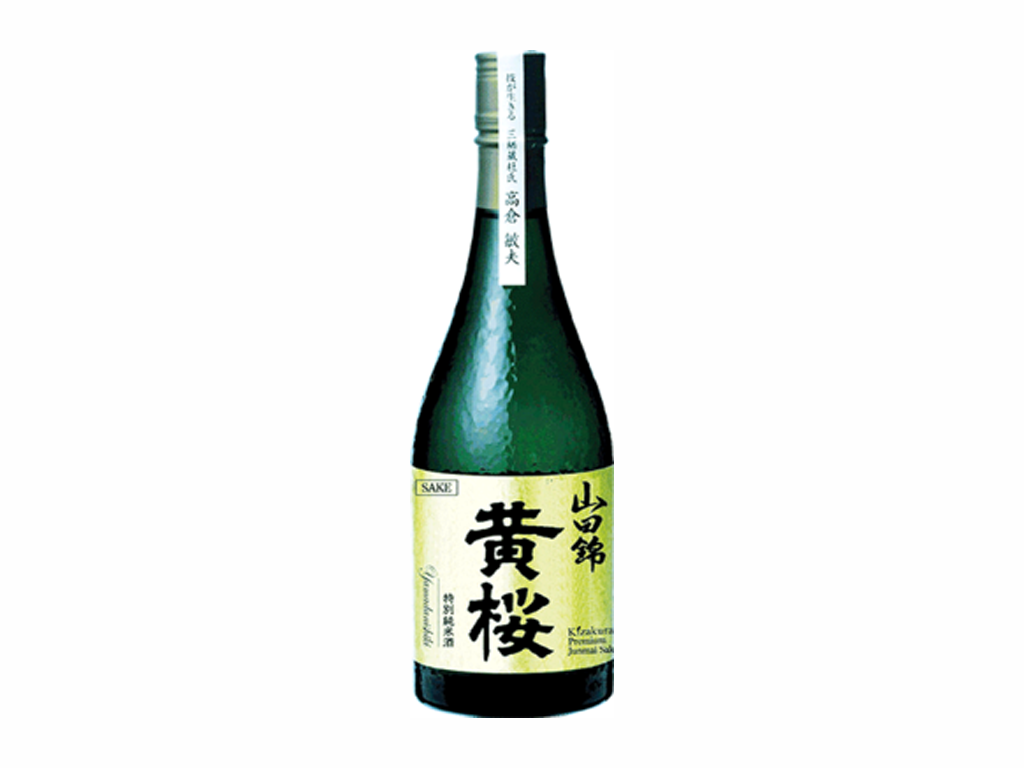 KIZAKURA Sake rýžové víno 15% (Tokubetsu Junmai Yamadanishiki) 720ml