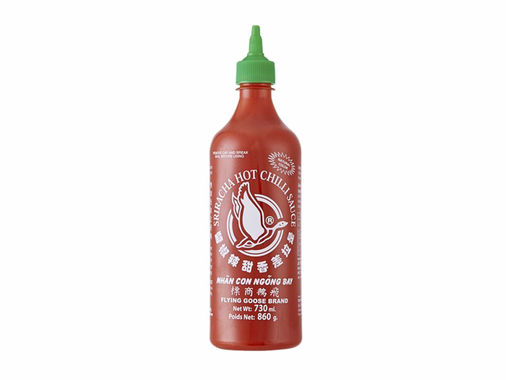 Flying Goose Sriracha chilli omáčka Flying Foose 730ml