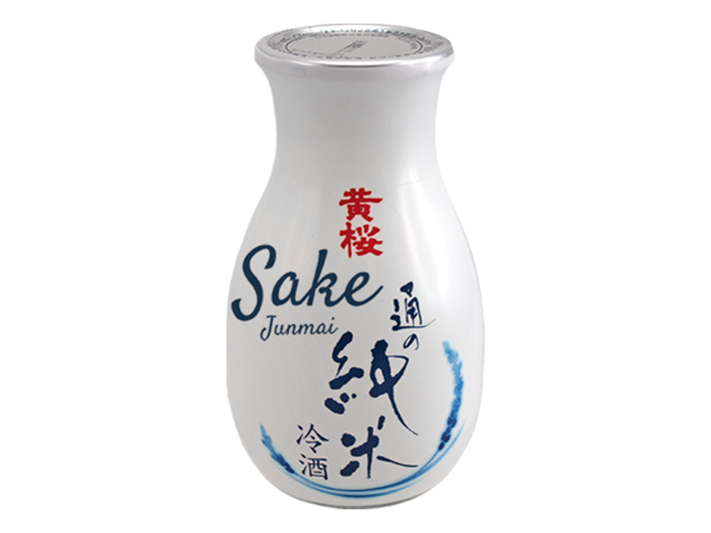 KIZAKURA Sake rýžové víno 15% (Junmai) 180ml