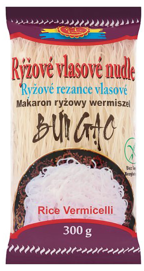 Levně AT nudle rýžové vlasové 300g