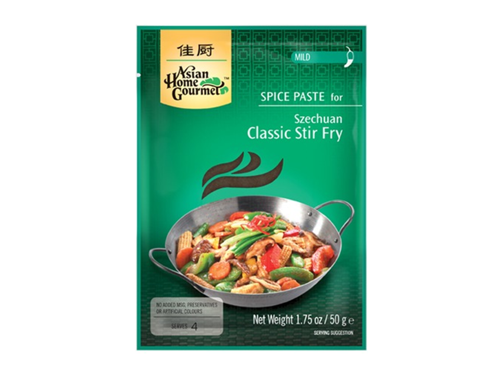 Sečuánské smažení (stir-fry pasta) Asian Home Gourmet 50g