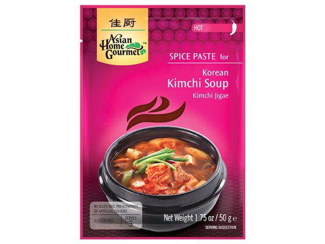 Korejská kimchi polévka pasta Asian Home Gourmet 50g