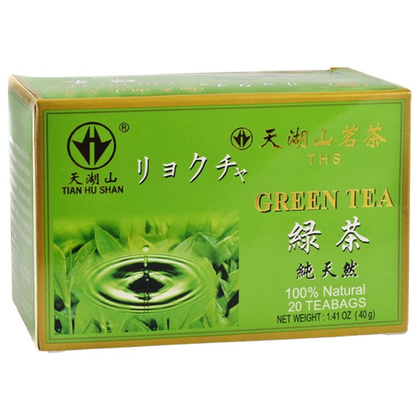 Levně TIAN HU SHAN THS Zelený čaj 40g