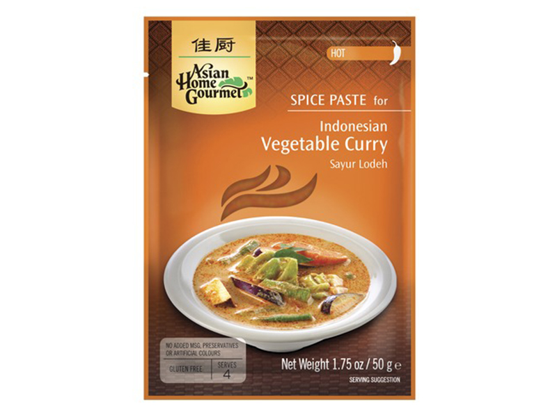 Levně Sayur Lodeh pasta na indonéské zeleninové kari Asian Home Gourmet 50g