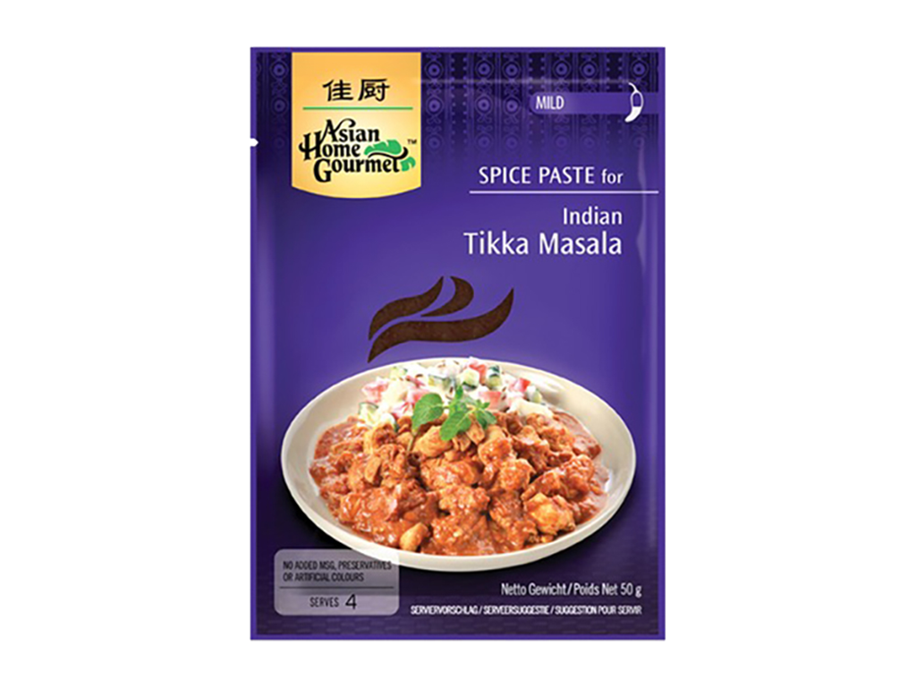 Indická Tikka Masala pasta Asian Home Gourmet 50g