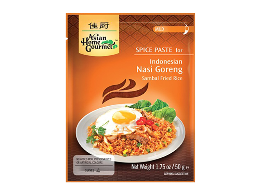 Indonéská smažená rýže Nasi Goreng pasta Asian Home Gourmet 50g