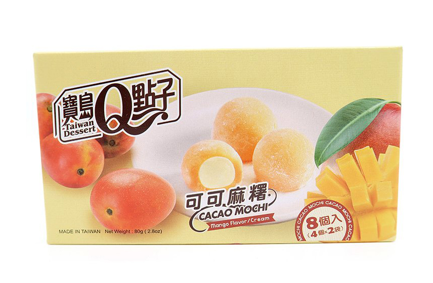 Levně Q Mochi kakao a mango 80g