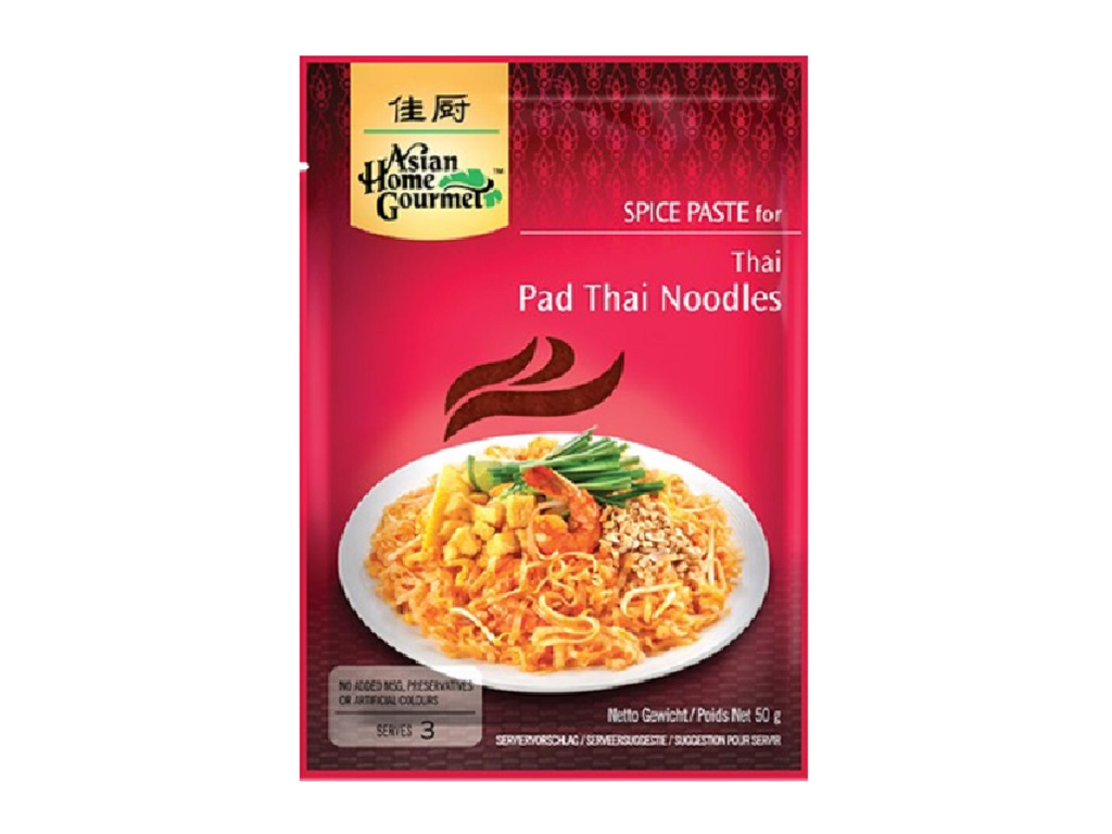 Levně Asian Home Gourmet Pad Thai pasta na thajské smažené nudle 50g