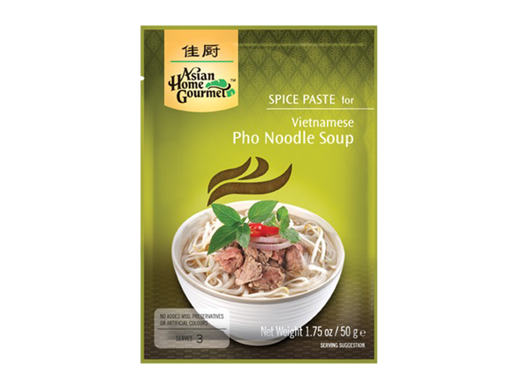 Vietnamská Pho polévka pasta Asian Home Gourmet 50g