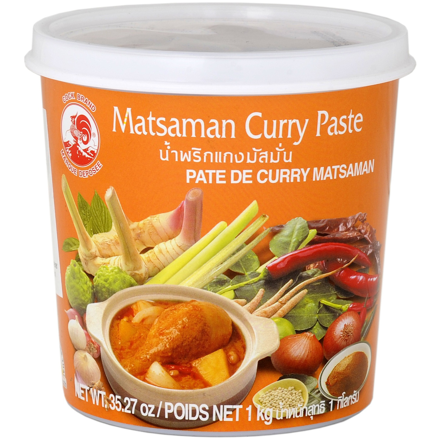 Cock Brand kari pasta massaman 400g