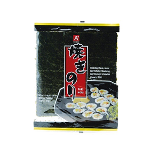 Yaki Nori pražená mořská řasa na sushi 10 plátků 25g