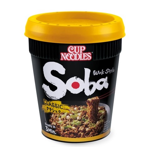 Nissin Cup instantní nudlová polévka Soba klasik 90g