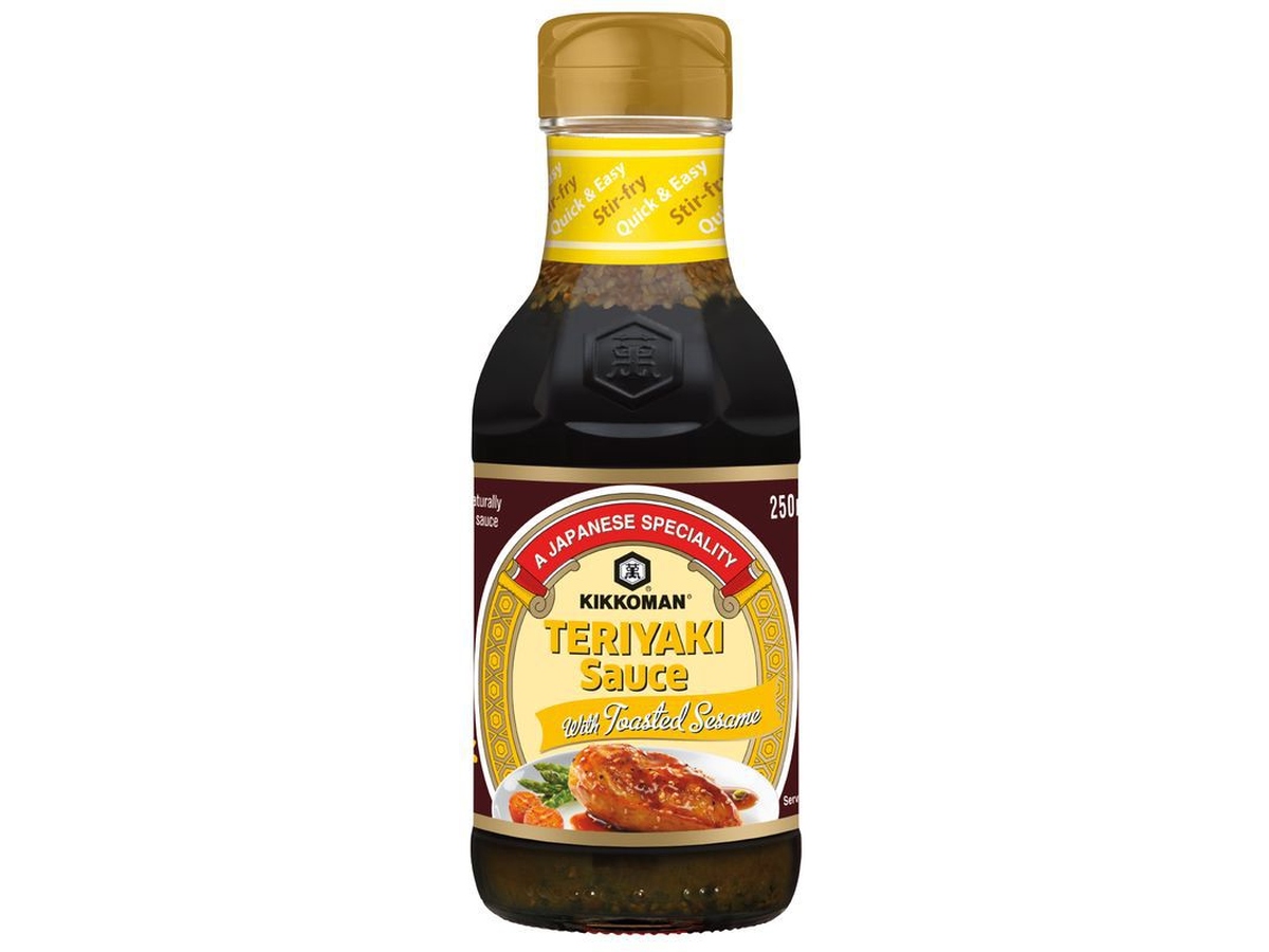 Levně Kikkoman Teriyaki omáčka s praženým sezamem 250ml