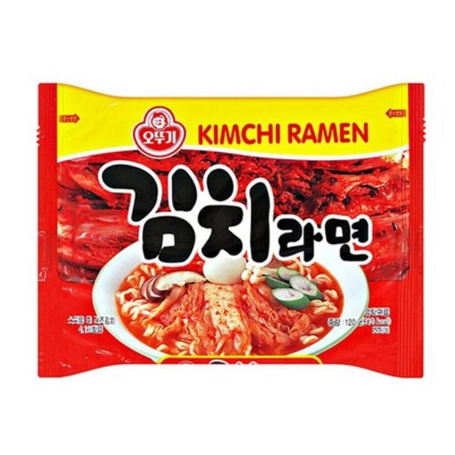 Levně Ottogi Kimchi Ramen korejské instantní nudle 120g